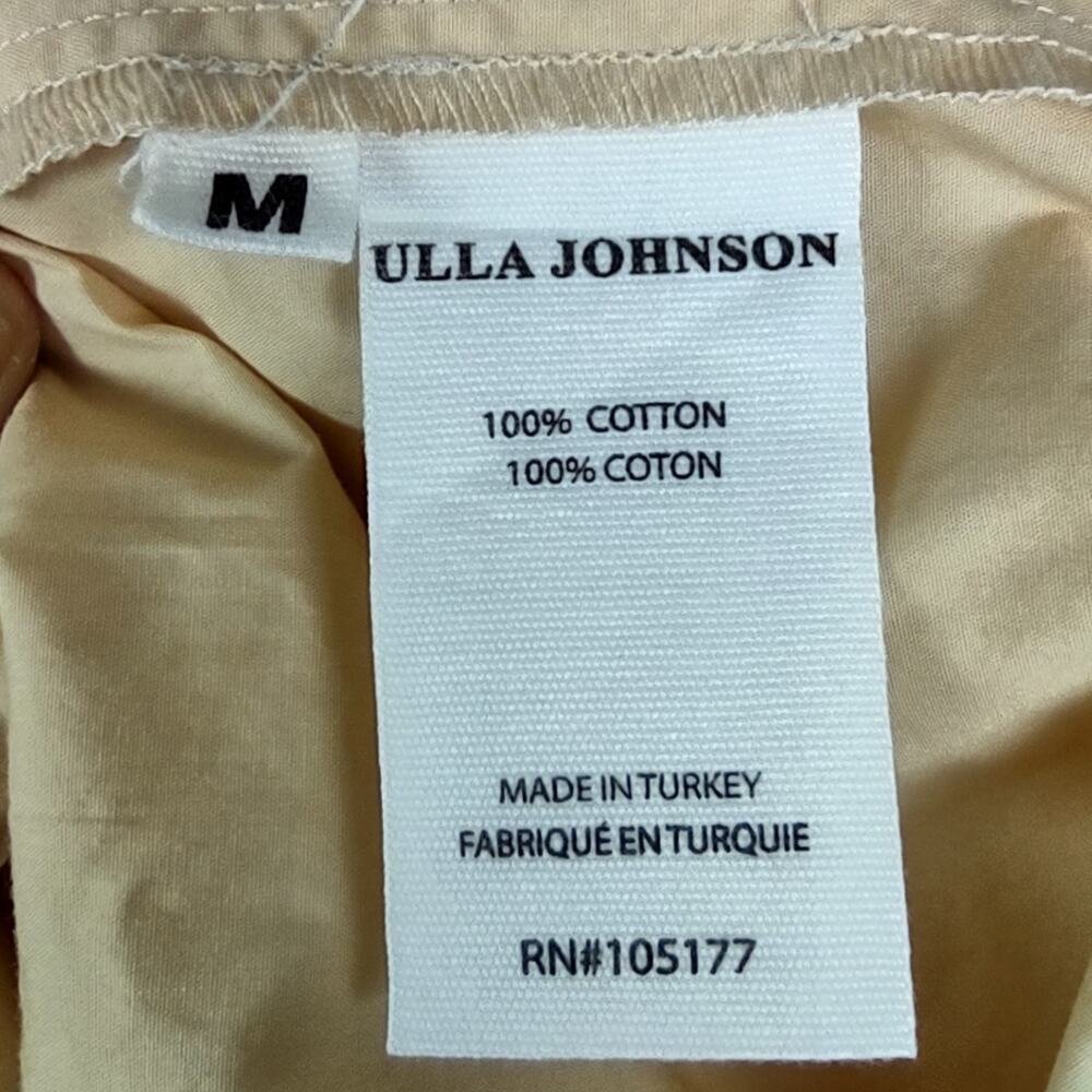 Ulla Johnson Hope Tiered Tie Shoulder Cotton Dress Size Medium Summer Wedding - Picture 16 of 16